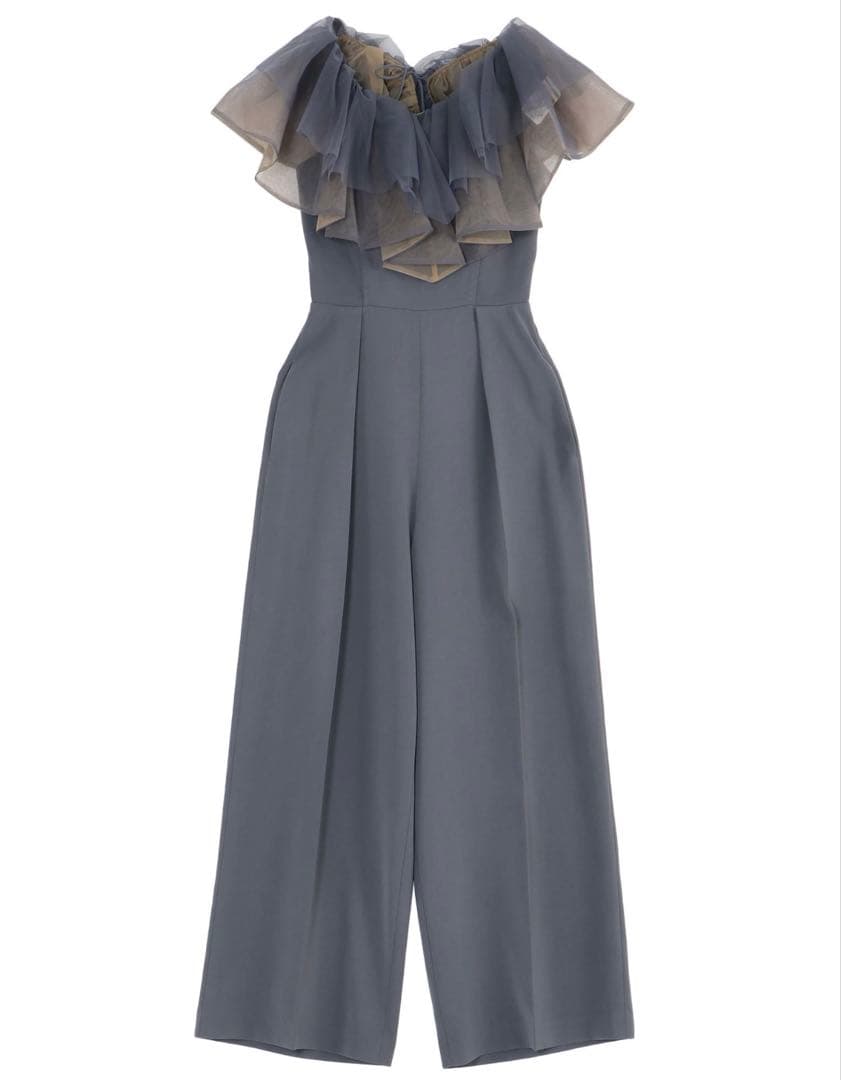 12/11 限定価格✨LAGUNAMOON【新品】チュールカラーベアパンツドレス