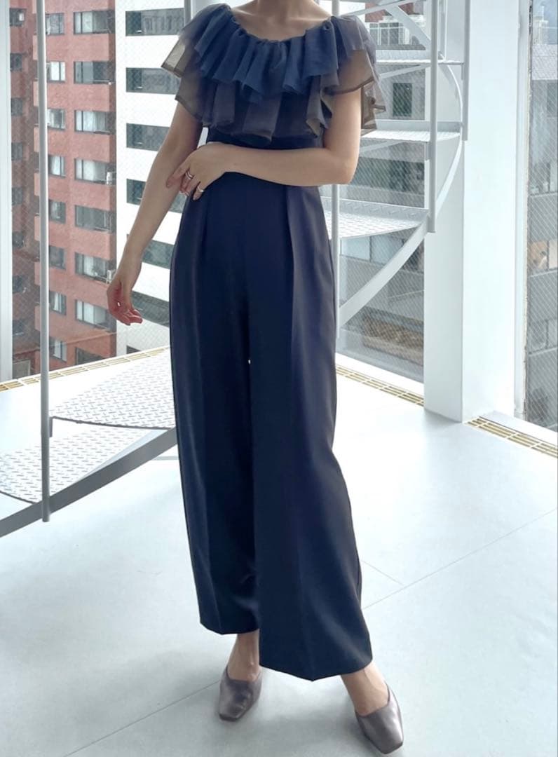 12/11 限定価格✨LAGUNAMOON【新品】チュールカラーベアパンツドレス