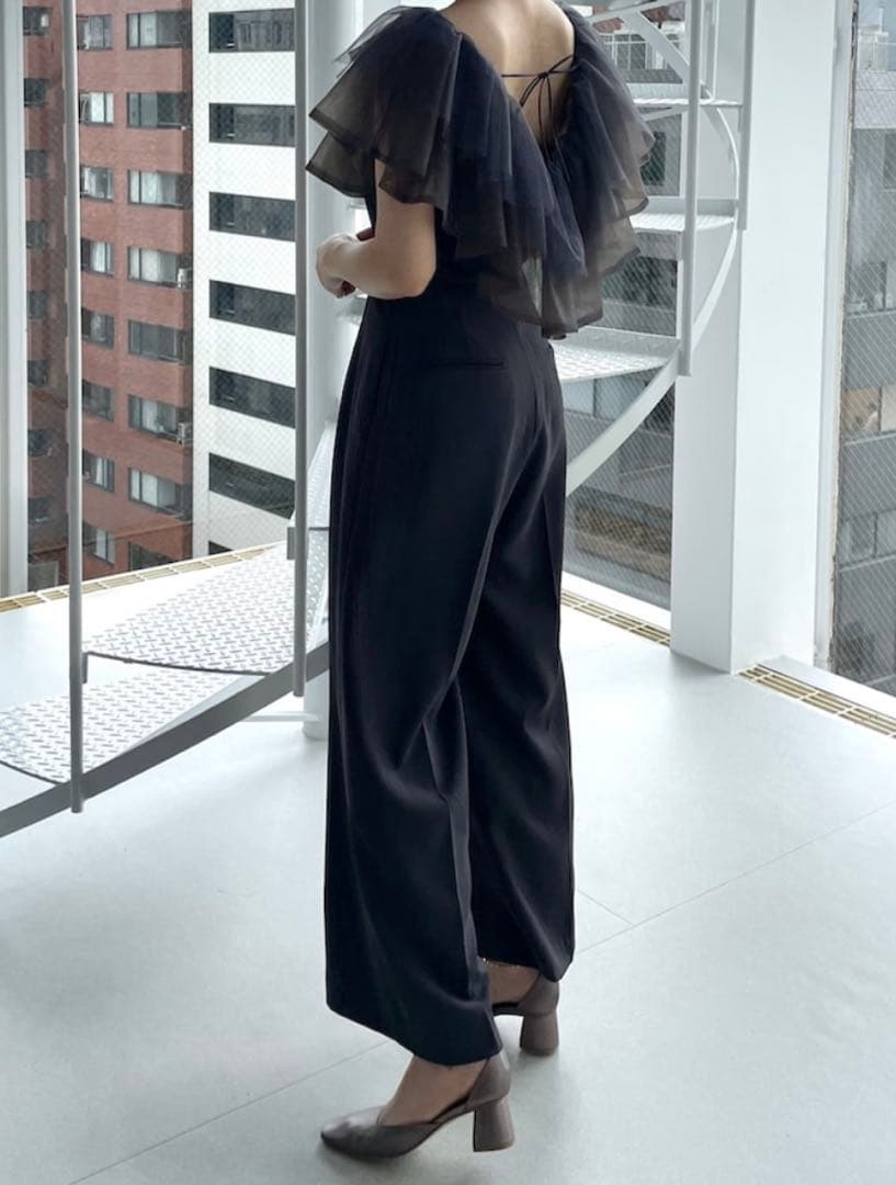 12/11 限定価格✨LAGUNAMOON【新品】チュールカラーベアパンツドレス