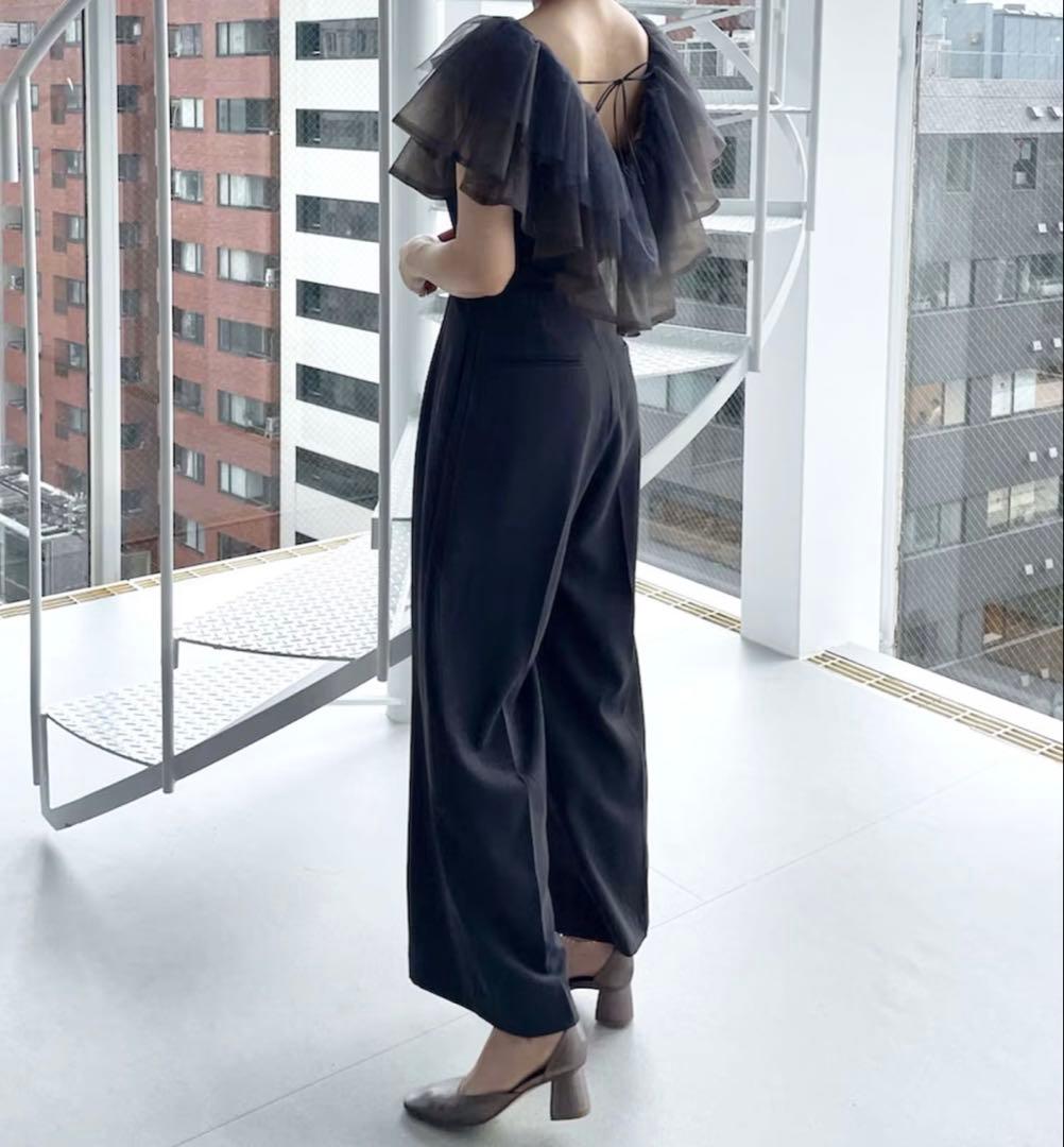 12/11 限定価格✨LAGUNAMOON【新品】チュールカラーベアパンツドレス