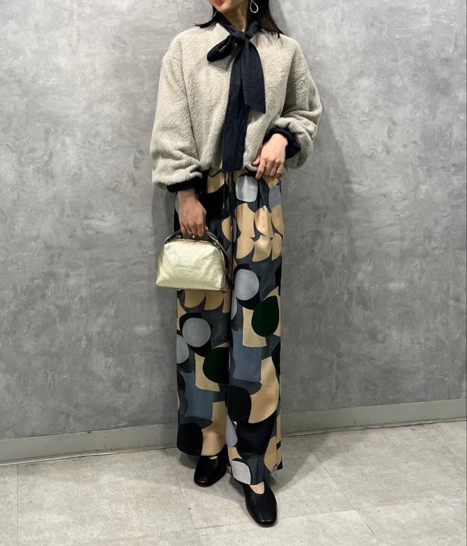 Ballsey▪️ブロッキープリント タックイージーパンツ 24aw