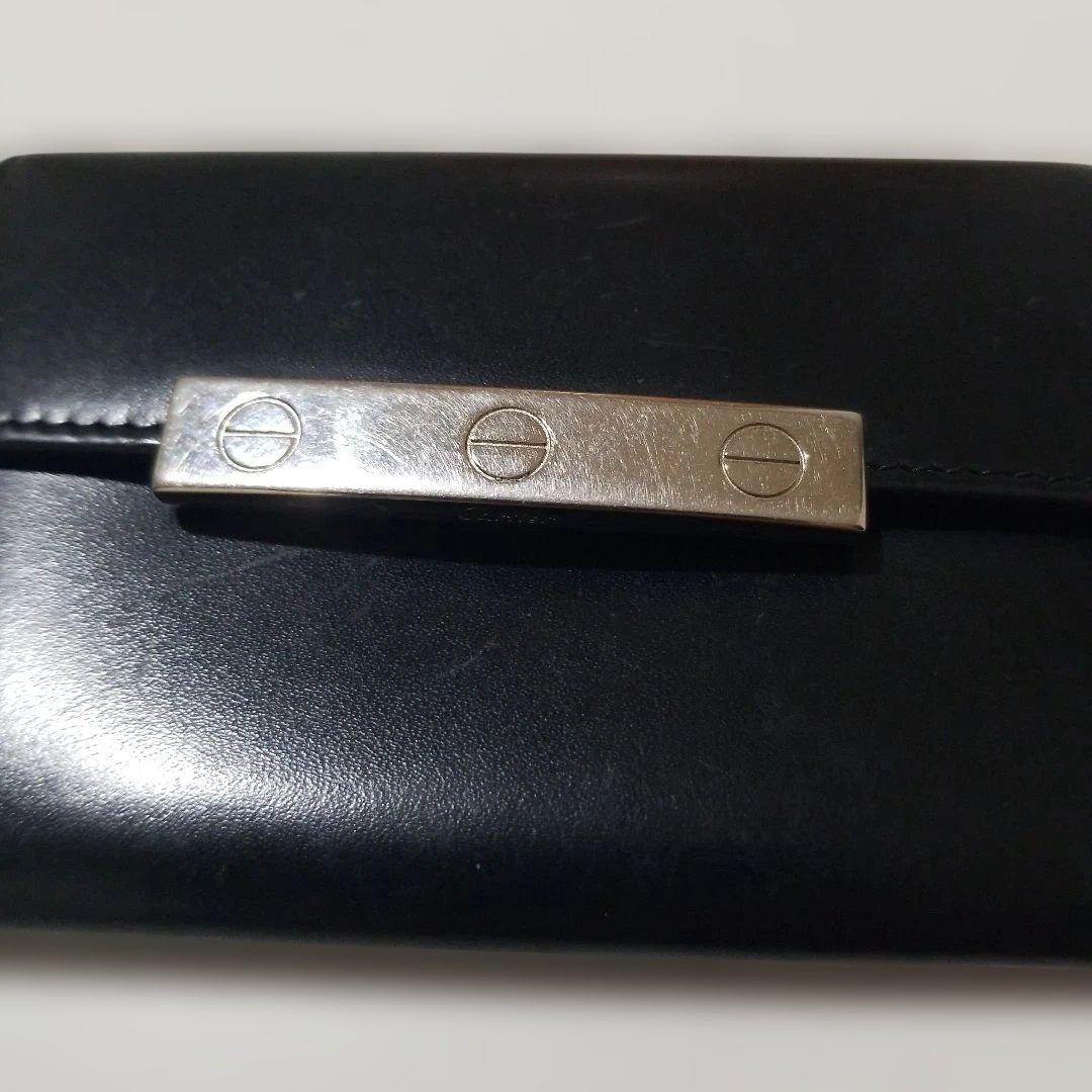Cartier　カルティエ　ラブコレクション　ブラック　名刺入れ