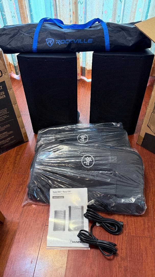 MACKIE Thump12BST スピーカー2台＋カバー＋スタンド 1300W