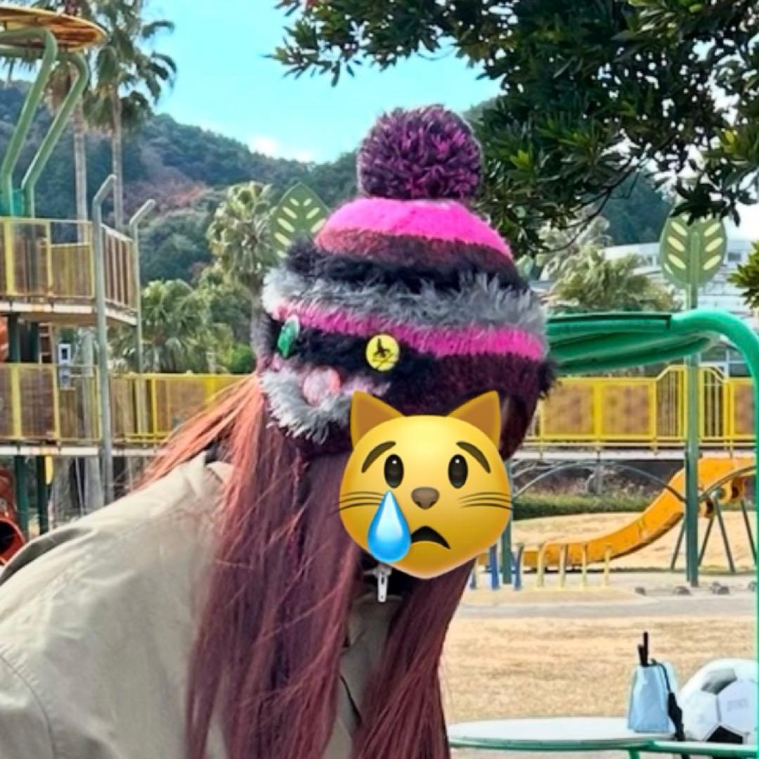 専用HYSTERIC GLAMOUR SHAGGY BORDER ニットキャップ