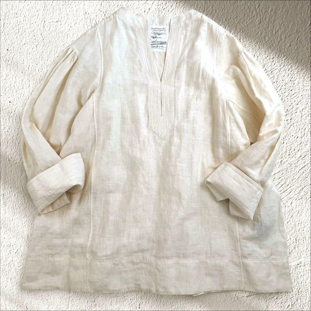 希少美品✨Chaos ドーリッシュブラウス ブラウス　リネン　アルパカ