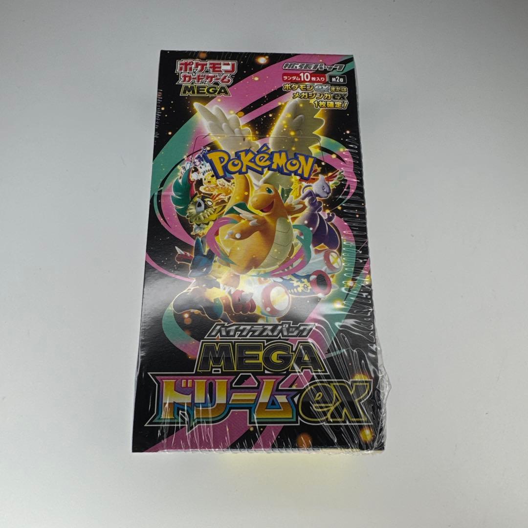 ポケモンカード MEGA ドリームEX BOX シュリンク付き 未開封