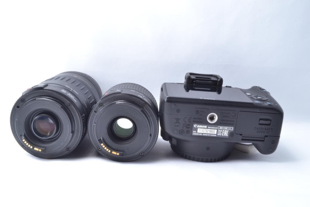 美品✨選べるおまけ付き✨Canon KissX7✨Wレンズセット✨初期不良保証