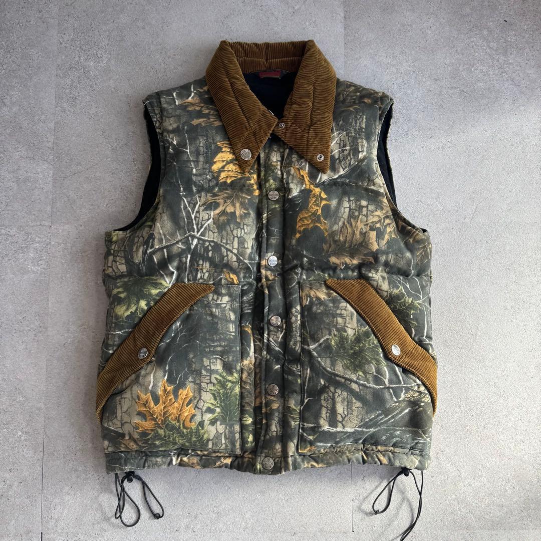 希少 TENDERLOIN ダウンベスト リアルツリー L