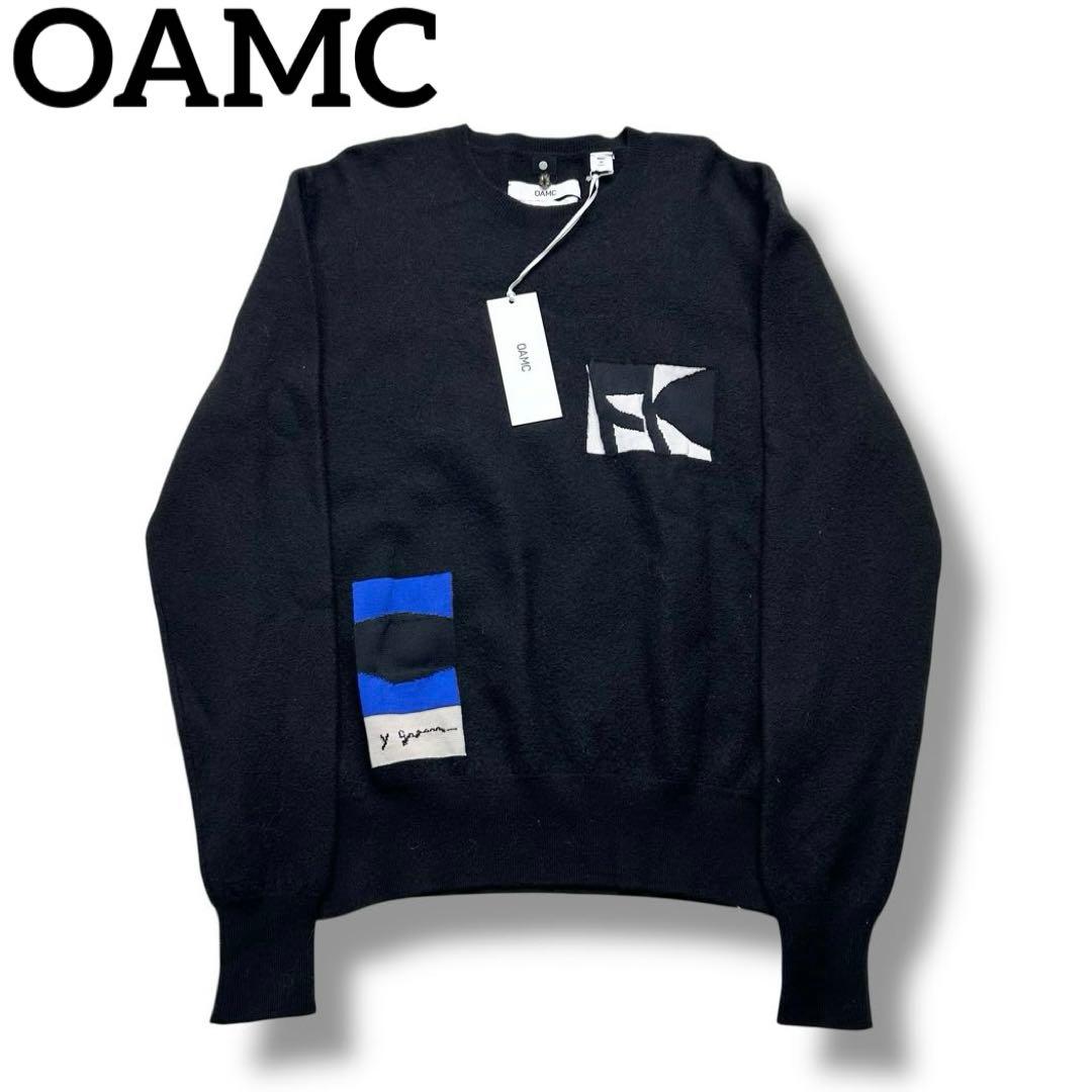 【新品】OAMC ニット セーター 美品 秋冬 インポート 総柄 シンプル 人気