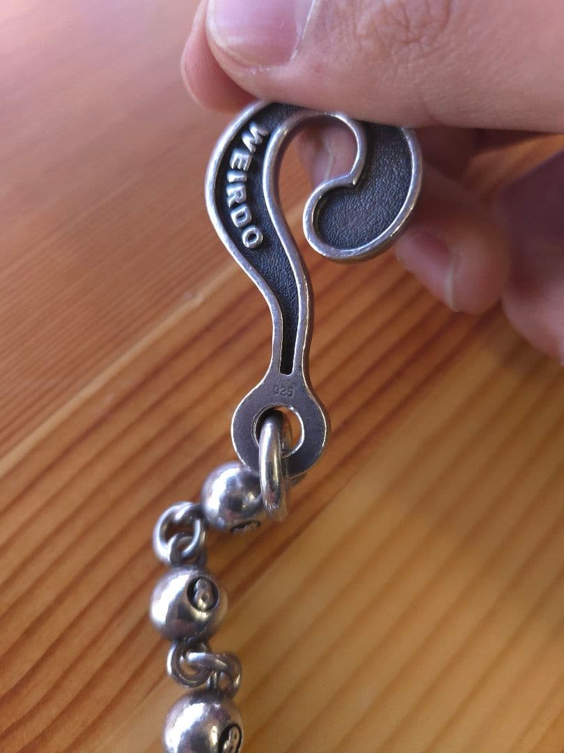 WEIRDO 8ボール　ウォレットチェーン SLV925