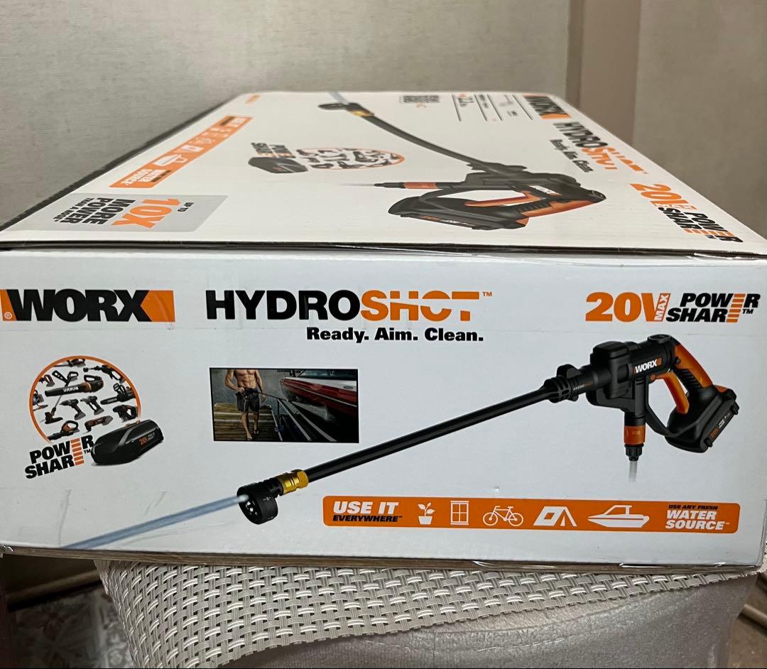 WORX HYDROSHOT 高圧洗浄機 20V