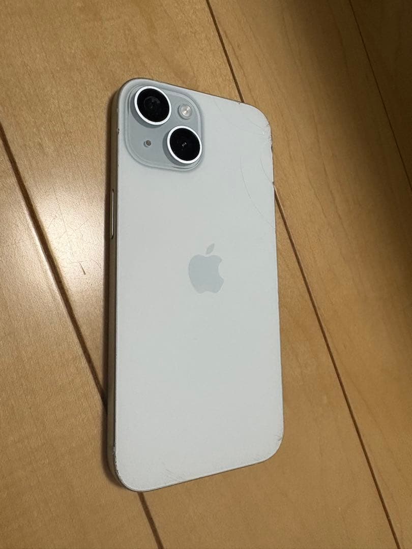 iPhone15 ブルー　ジャンク品