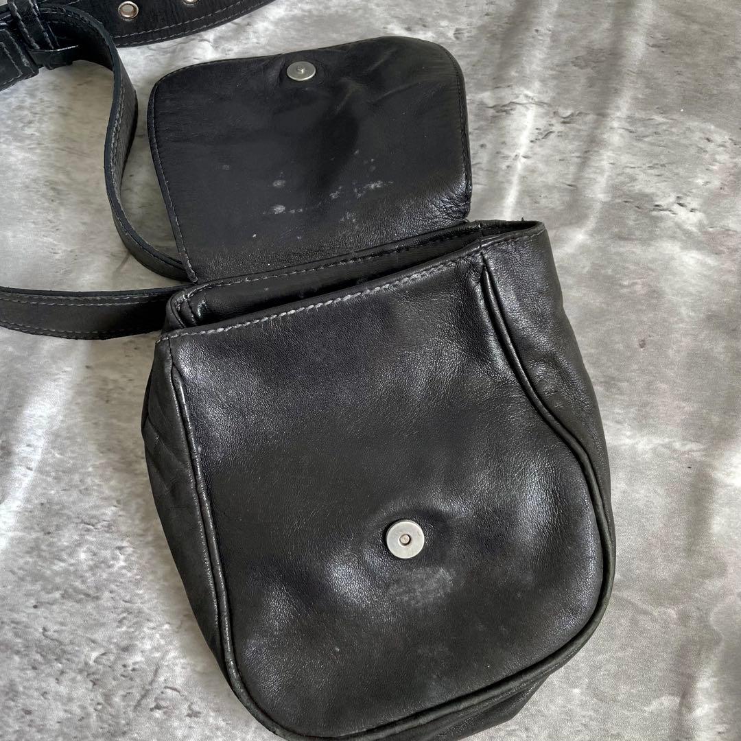 PRADA archive ウエストバッグ ロゴ型押し