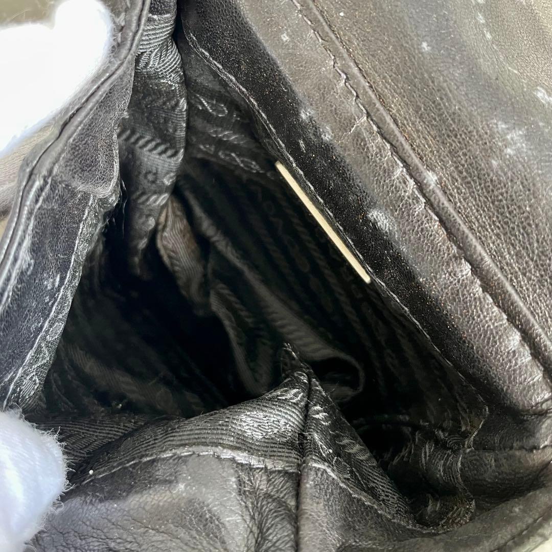 PRADA archive ウエストバッグ ロゴ型押し