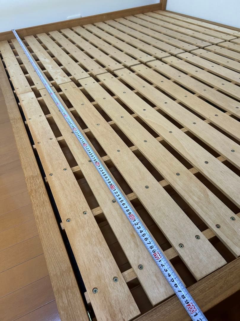 無印良品　ダブルベッドフレーム