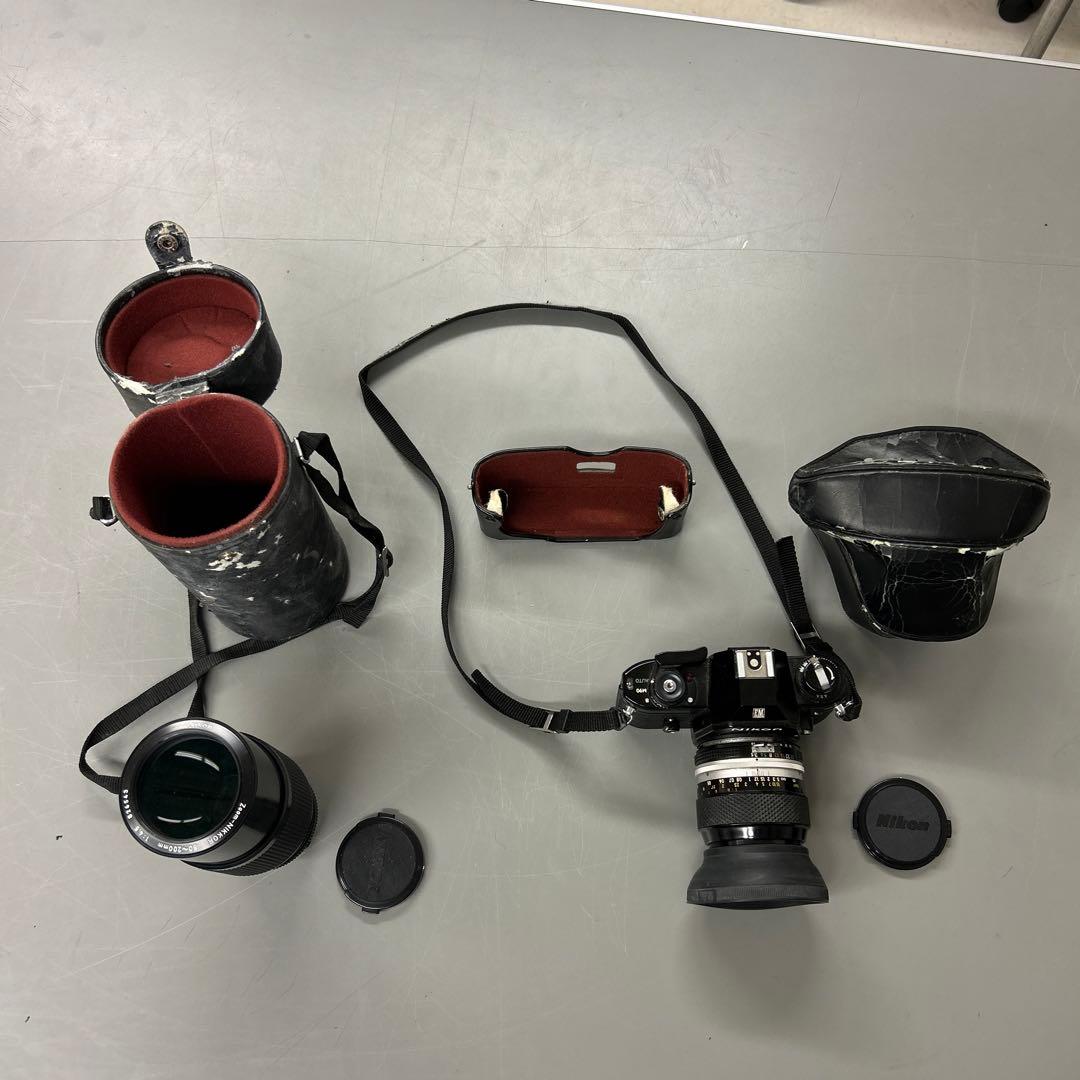 【大幅値下げ！】【送料無料】NIKONフィルムカメラ80-200mm 望遠レンズ