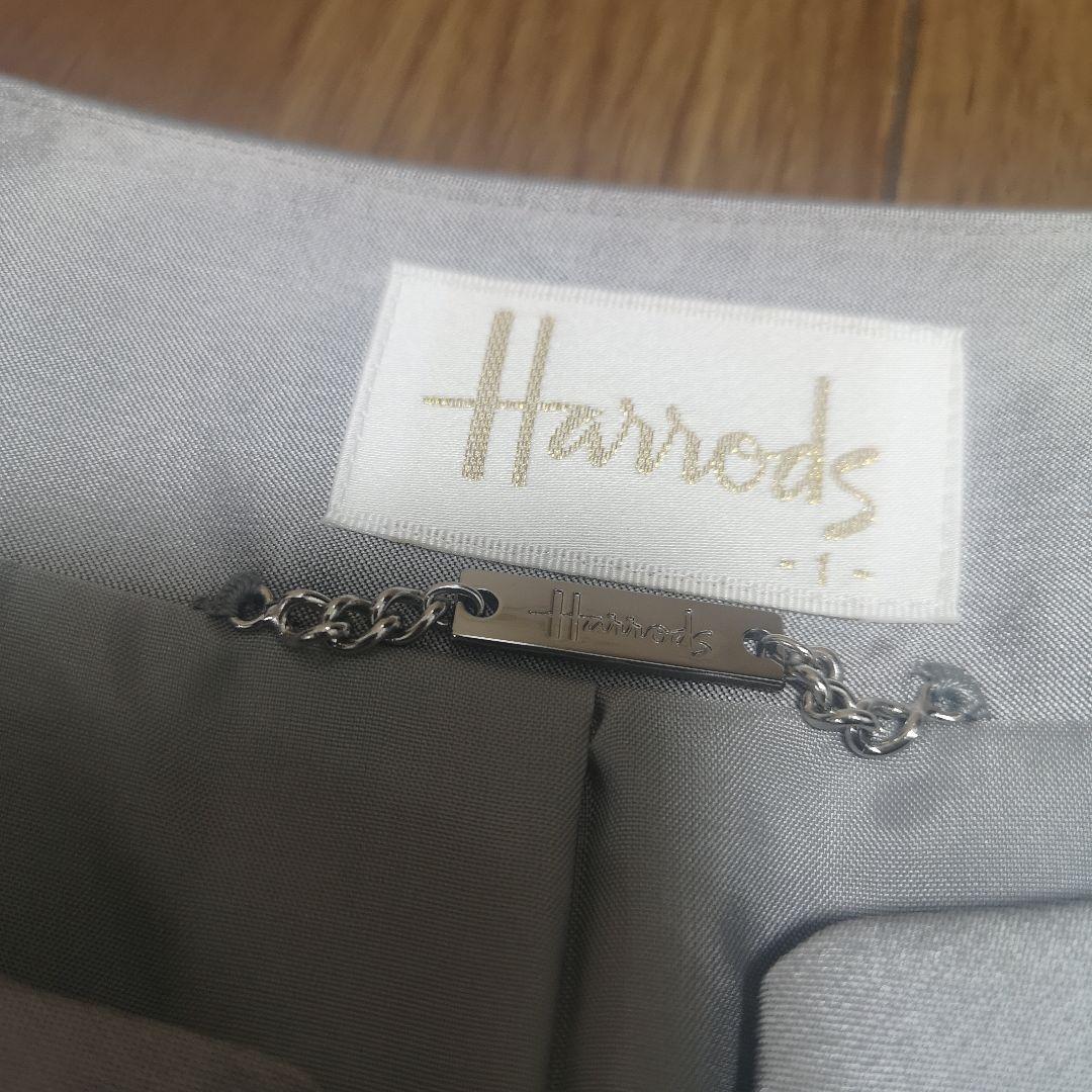 新品　ハロッズ　シルク　100%　スーツ　Harrods　上下セット