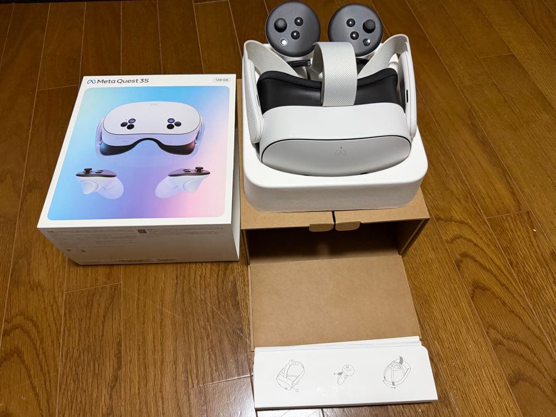 【未使用に近い】 Quest 3 VRヘッドセット