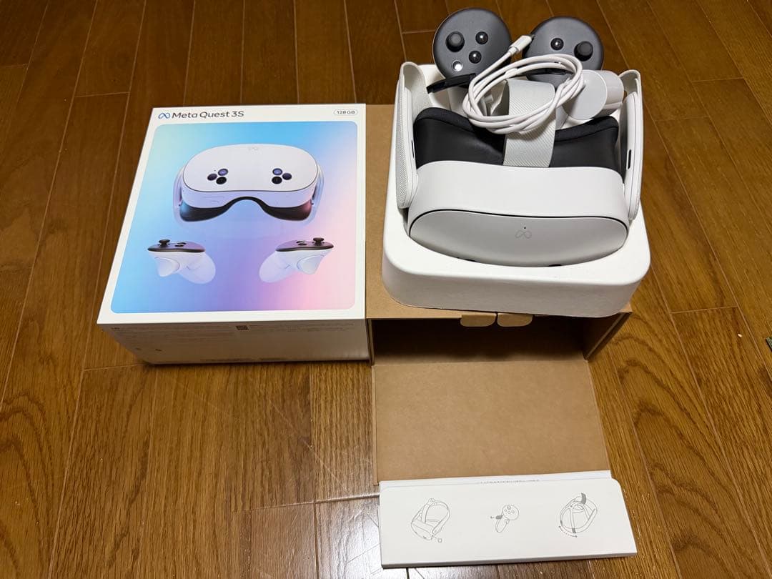 【未使用に近い】 Quest 3 VRヘッドセット