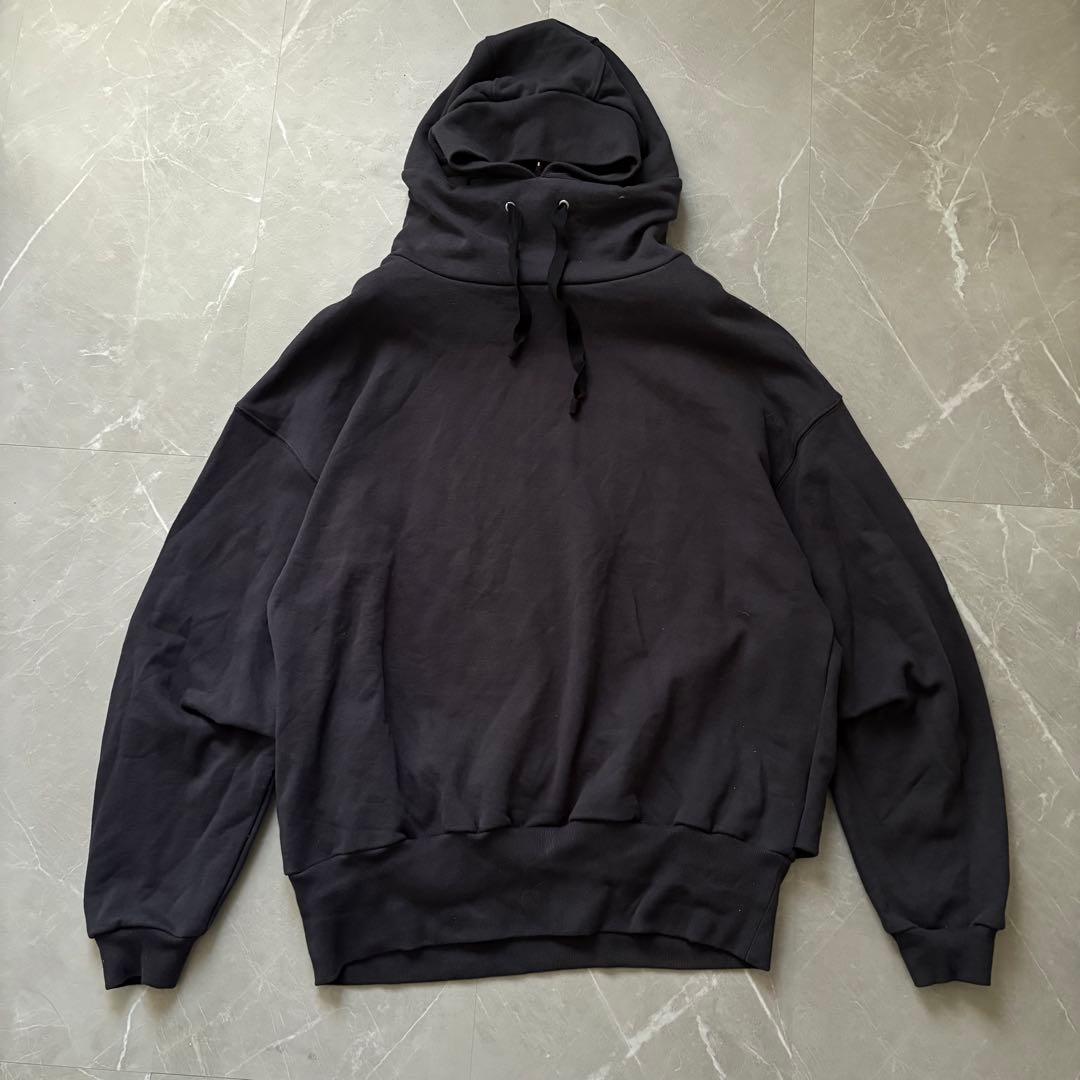 コグザビッグスモーク　ビッグフードパーカー　タックスリーブスウェット