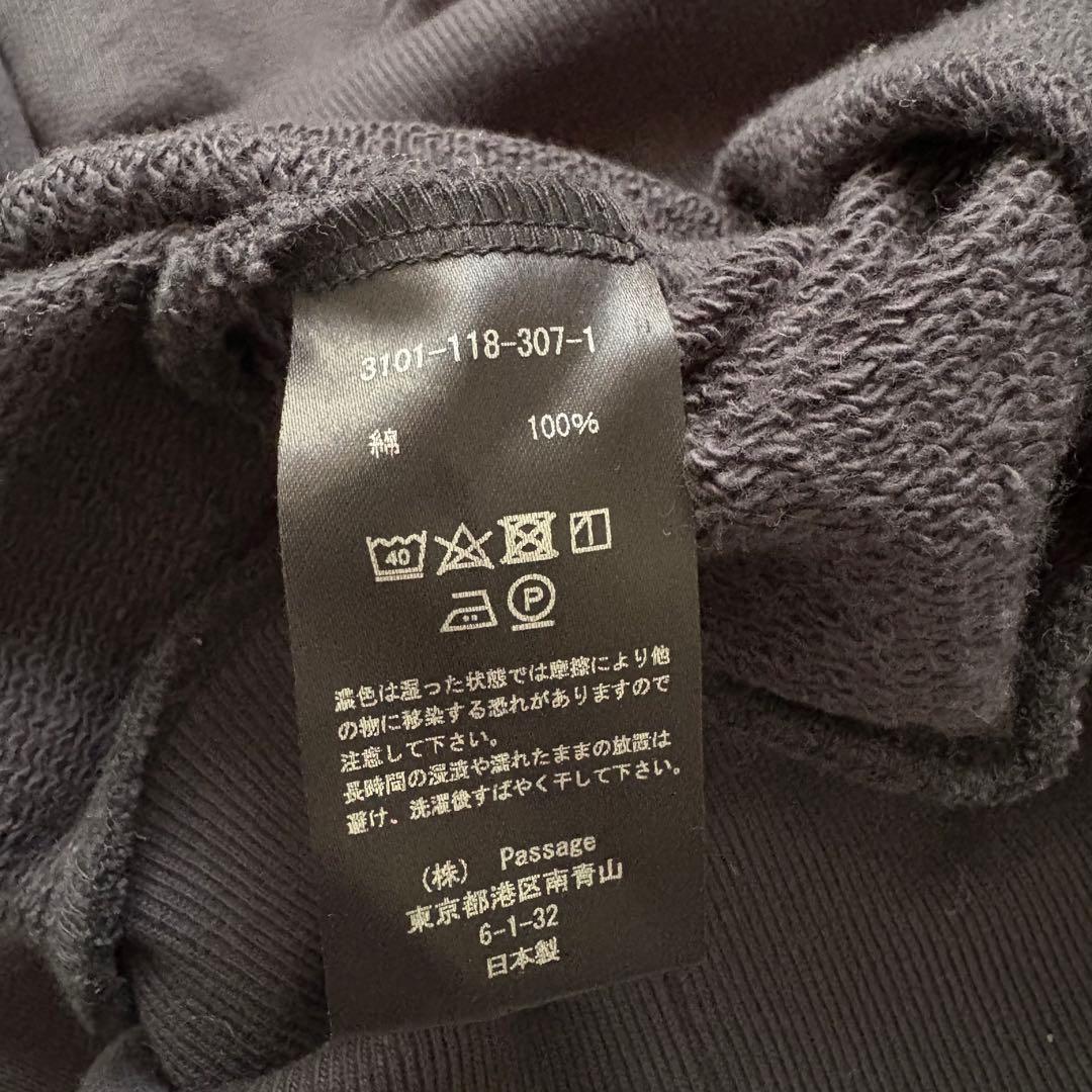 コグザビッグスモーク　ビッグフードパーカー　タックスリーブスウェット