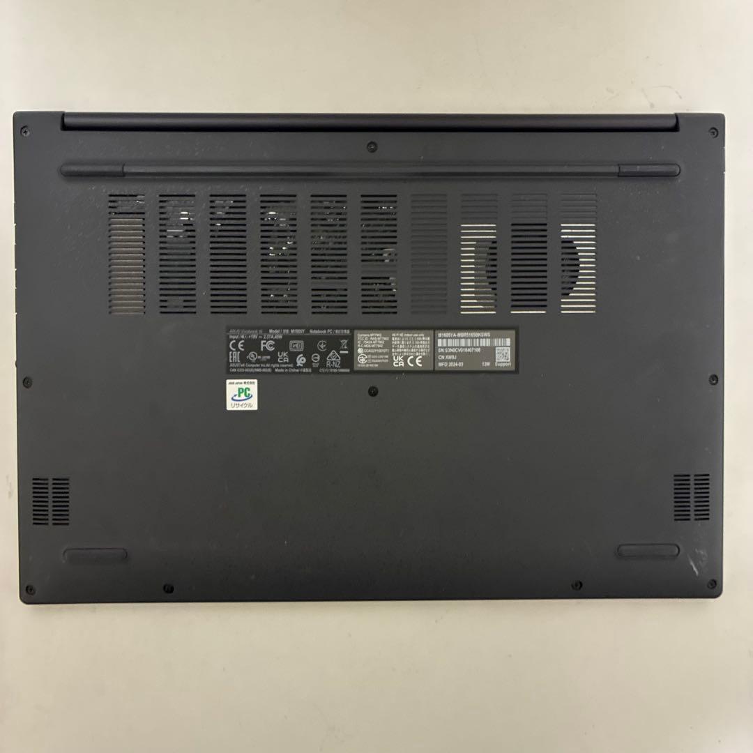 Windowsノート本体 ASUS VivoBook Ryzen 7530U/16GB/512GB