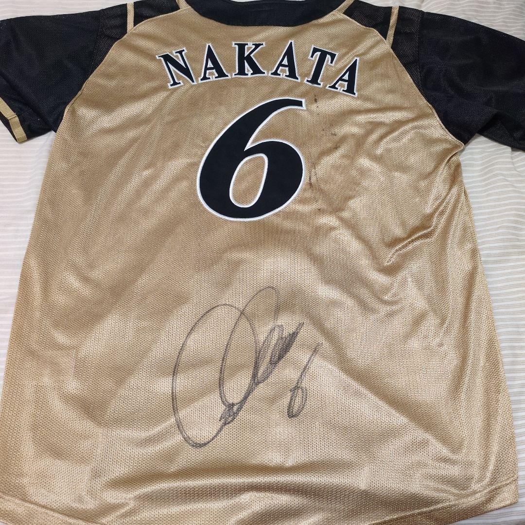 中田翔　直筆サイン　日ハムユニフォームＬサイズ