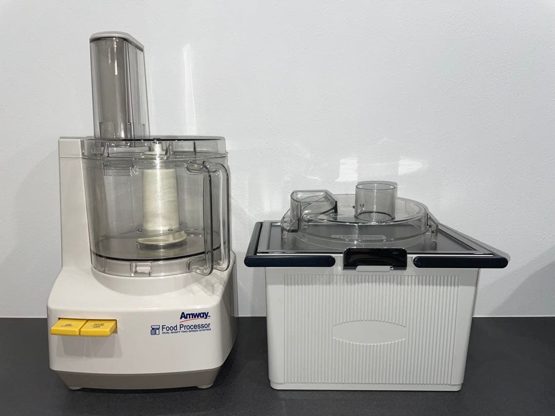 【使用数回】美品　Amway Food Processor ホワイト　アムウェイ