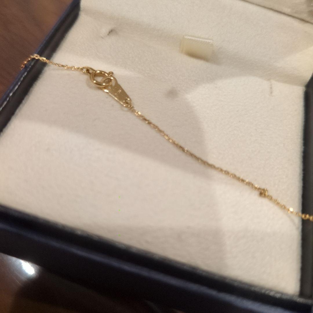 ル*ク様 Vendome Aoyama ゴールドルビーネックレス