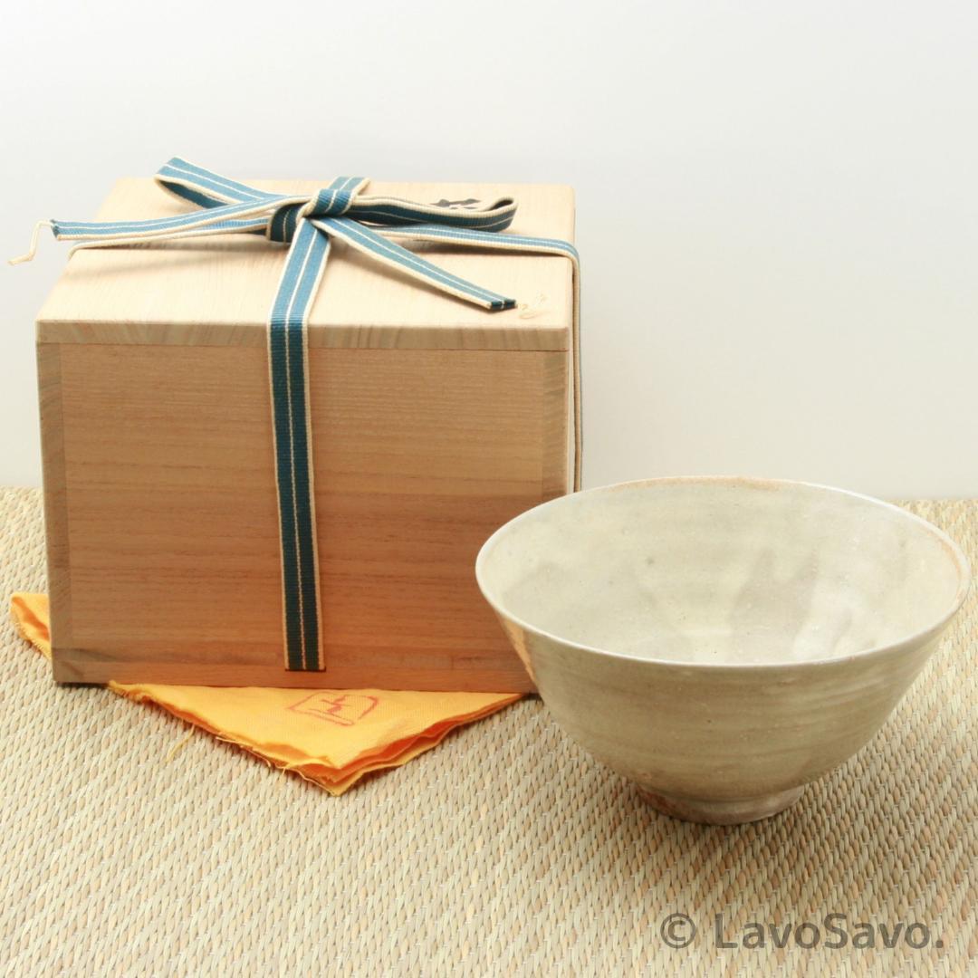 ☆美品☆ 希少 圭峰窯 伊藤圭 茶碗 抹茶茶碗 共箱・共布・書状・作陶展パンフ付