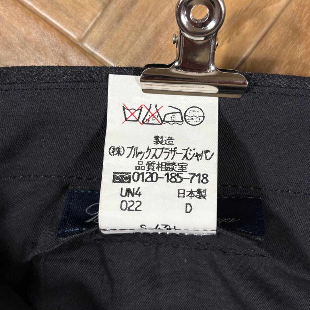 W34L30実寸 ブルックスブラザーズ ウールスラックス チャコールグレー 灰色