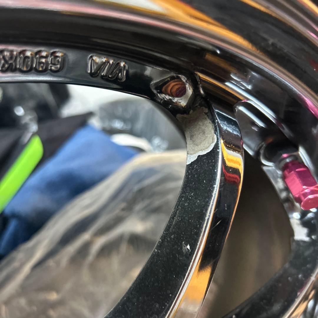 希少品　限定色ボルクレーシングCE28N 177.5j114.3 5H+484本