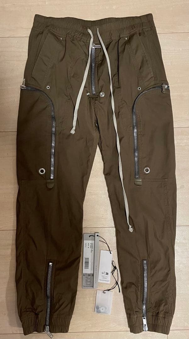 リックオウエンス　バウハウスカーゴパンツ50マストドンレシート原本付きジオバス