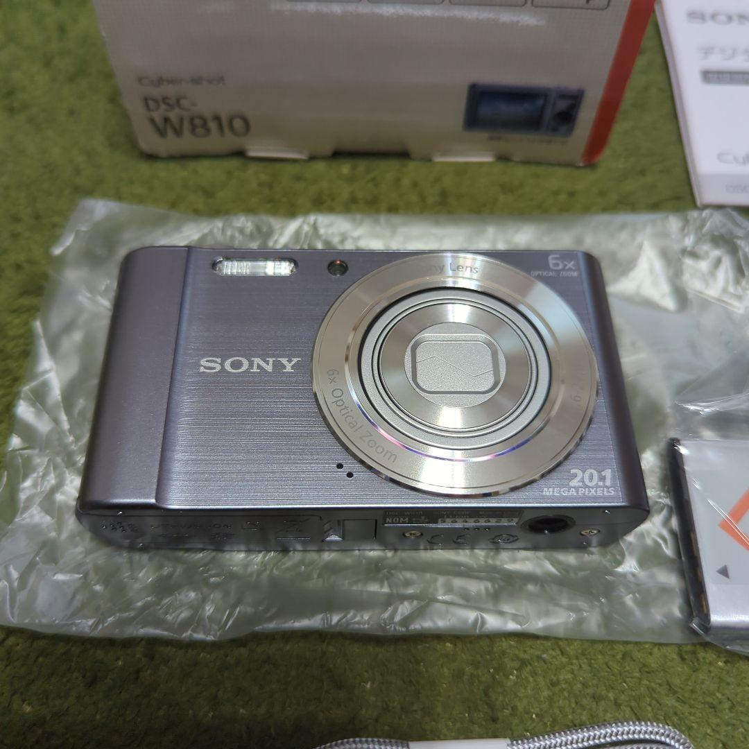 【未使用】SONY Cyber-shot DSC-W810シルバー コンデジ