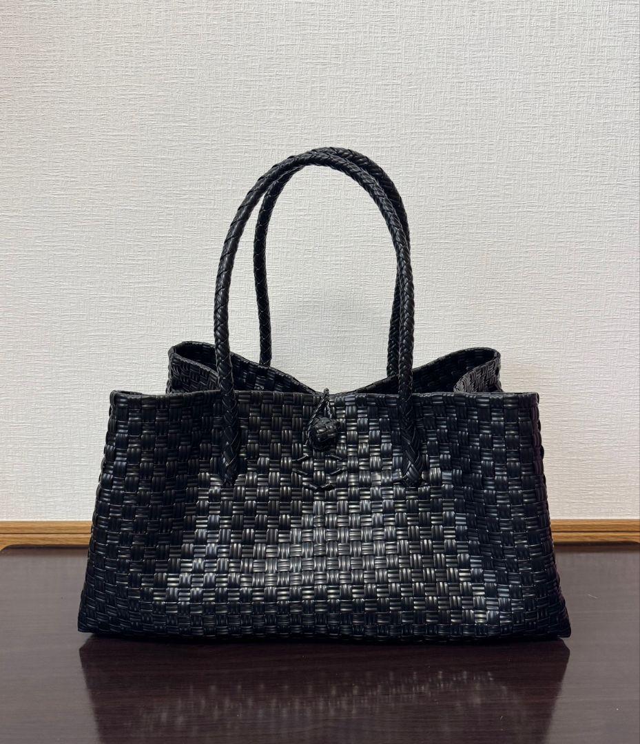 【専用】　プラカゴ　メルカド　横長　トートバッグ　パサール　ブラック 1228