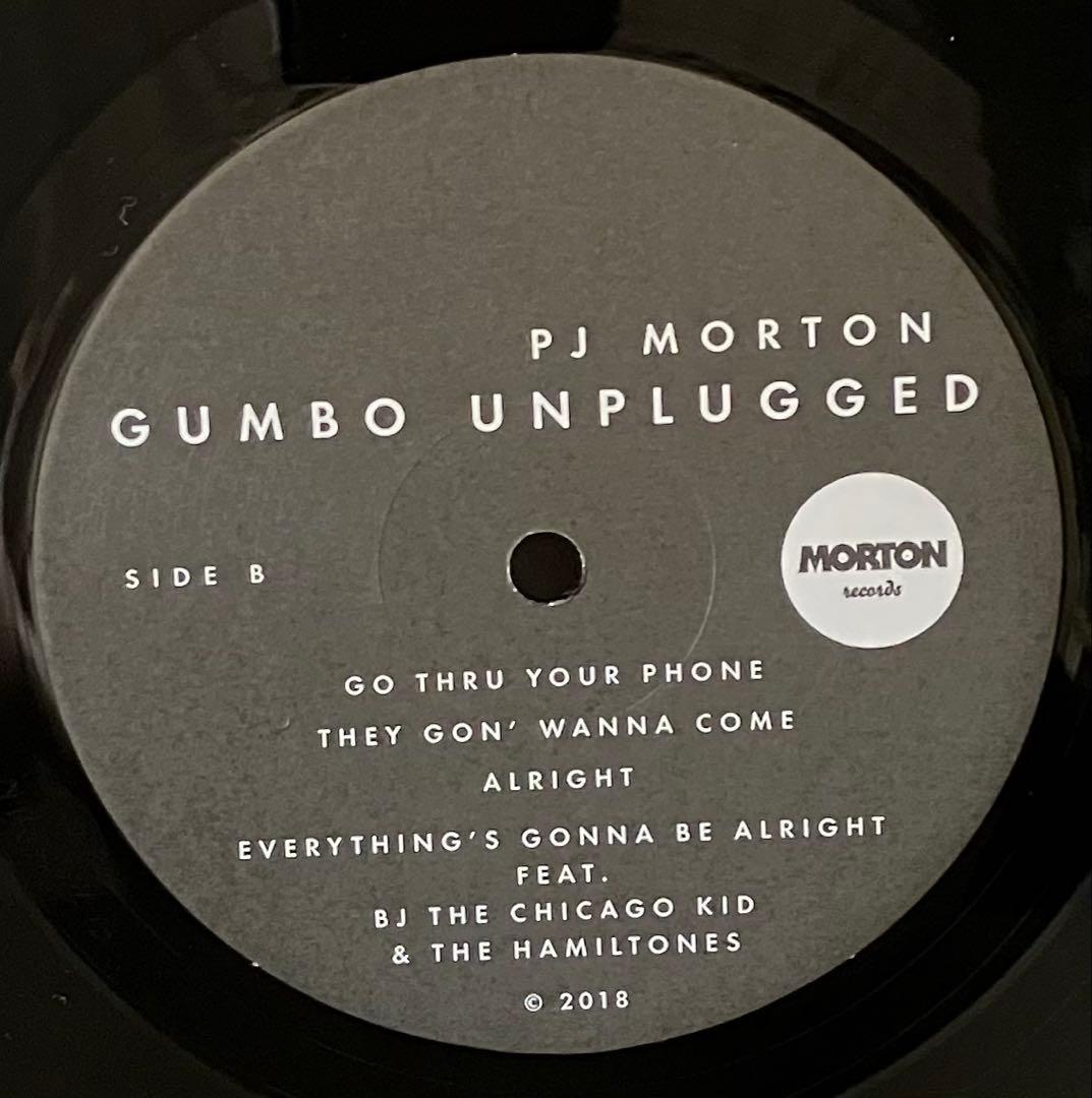 PJ MORTON／GUMBO UNPLUGGED LPレコード
