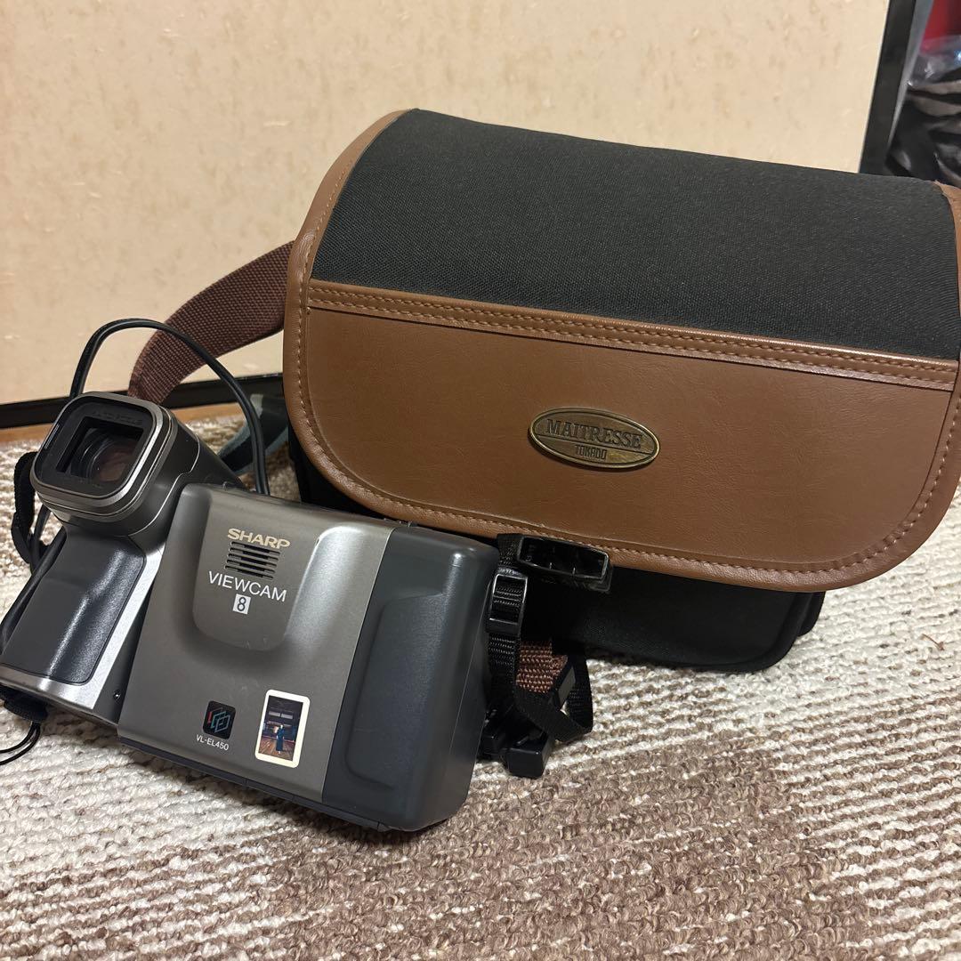 ビデオカメラ SHARP VIEWCAM vl-el450