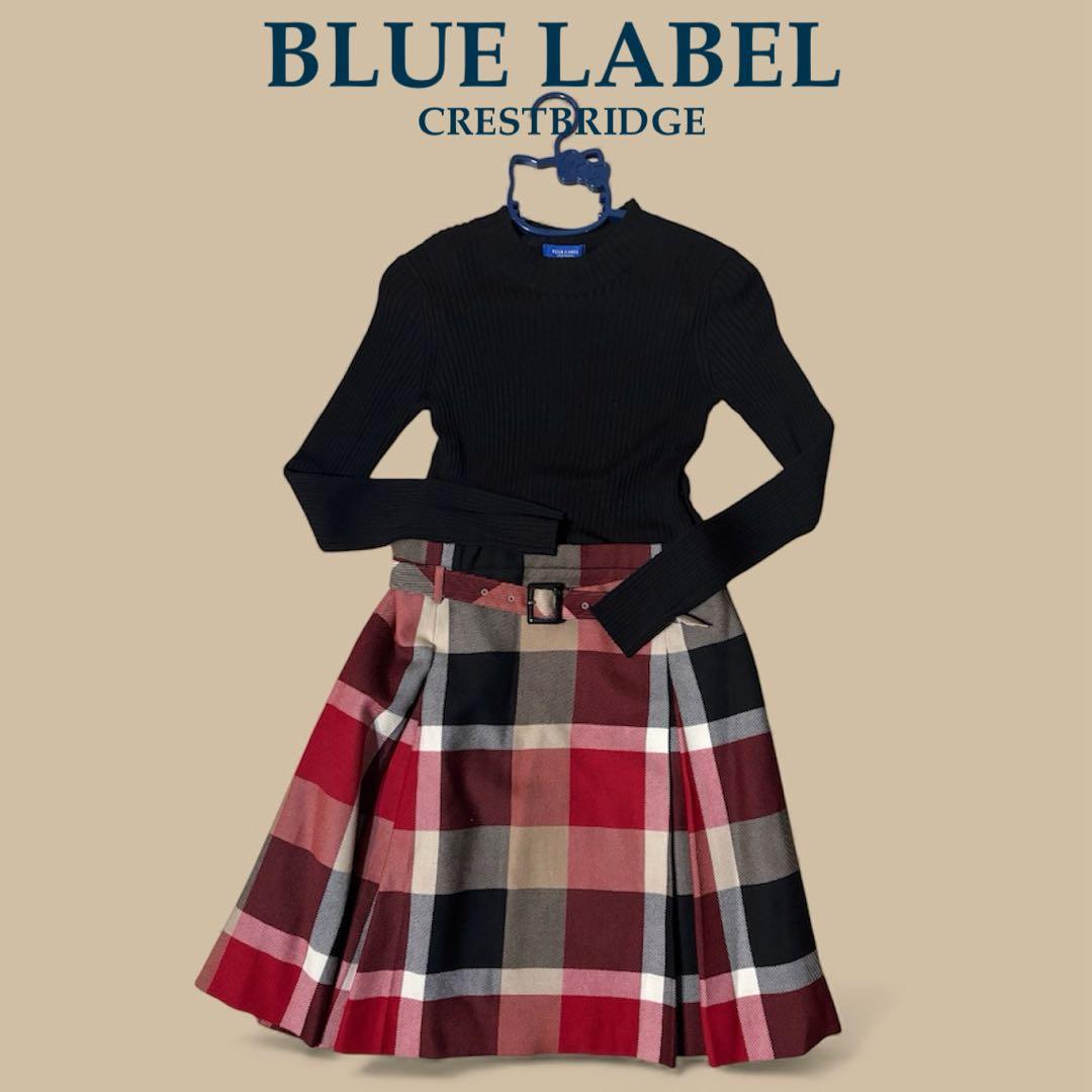 BLUE LABEL CRESTBRIDGE ドッキングワンピース