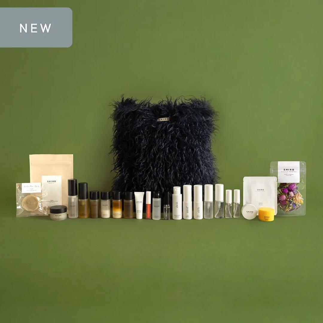 SHIRO アドベントカレンダー2025＆フェイクファーバッグ＆ファースリッパ