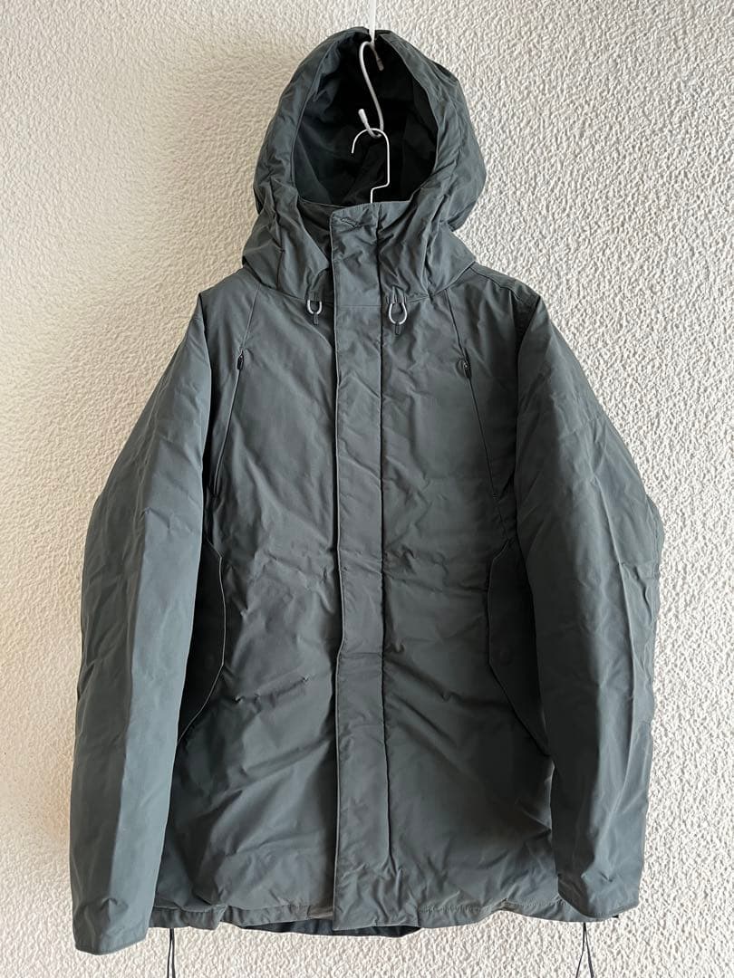 EKAL フード付きダウンコート　グレー　event