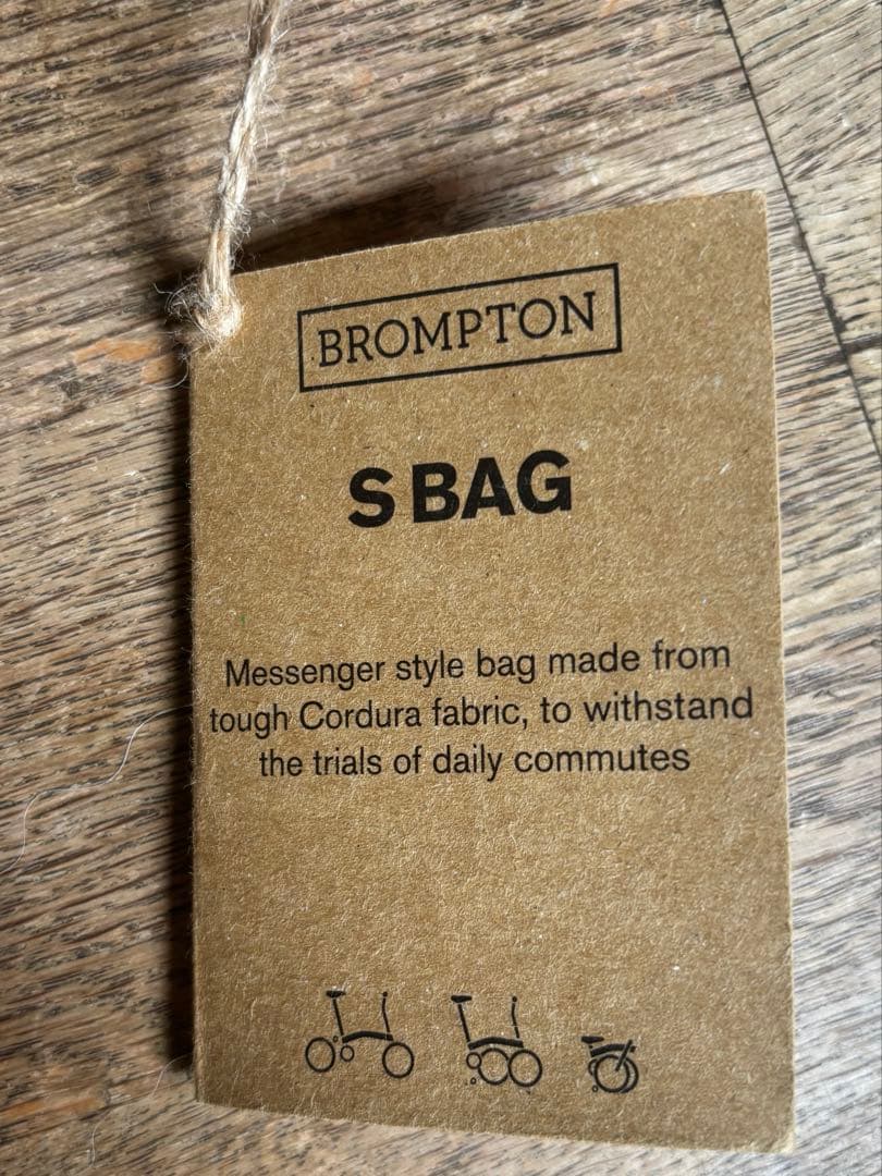 BROMPTON ( ブロンプトン ) Sバッグ＆フレーム ブラック