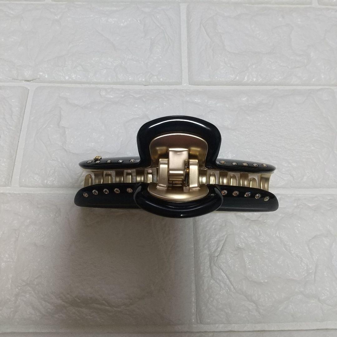 ALEXANDRE DE PARIS ヘアクリップ　黒　ヴァンドーム Lサイズ