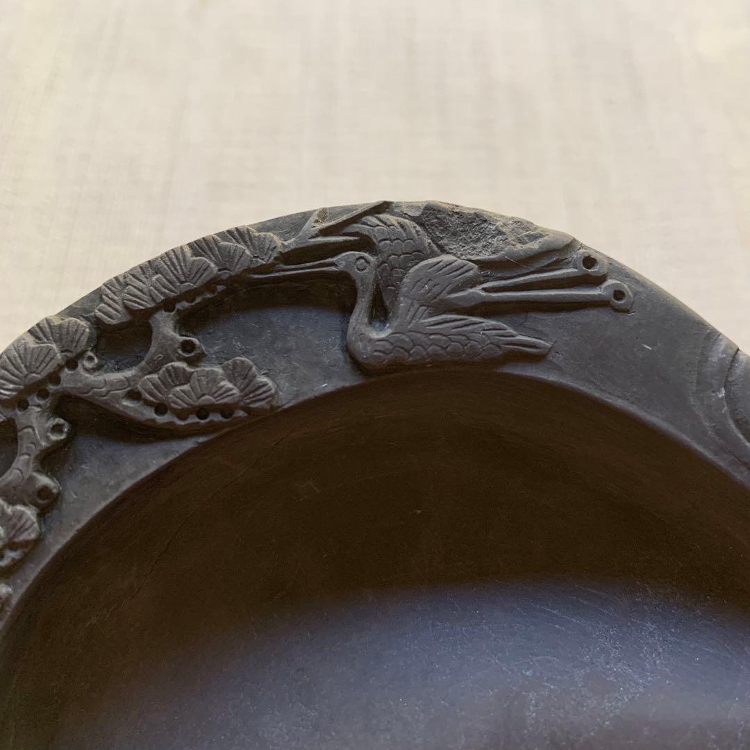 使い勝手良し♡古風なデザイン端渓硯