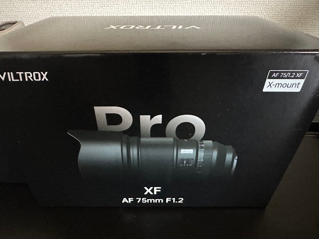 VILTROX AF 75mm F1.2 レンズ Xマウント