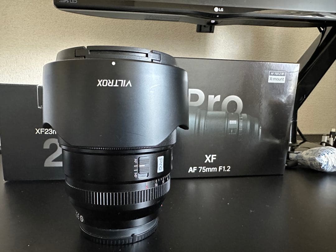 VILTROX AF 75mm F1.2 レンズ Xマウント