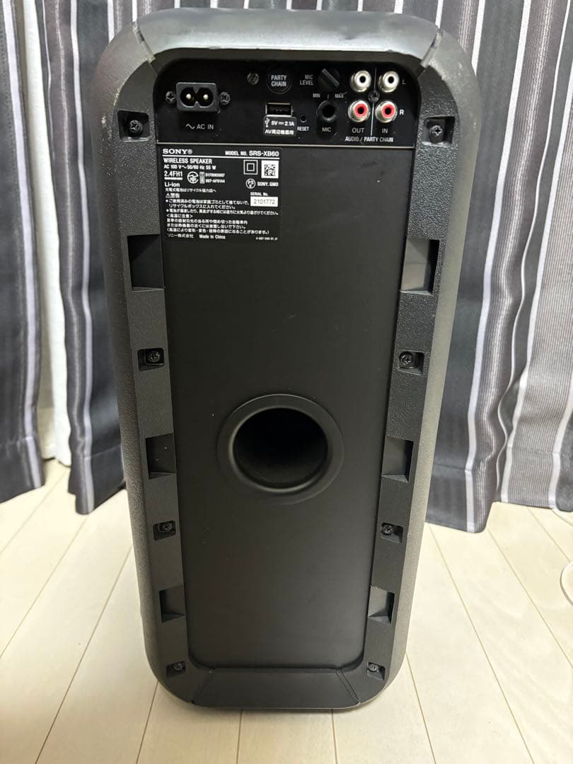 SONY SRS-XB60スピーカー