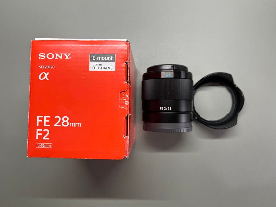 レンズ(単焦点) FE 28mm F2 SEL28F20 + Fisheye SEL057FEC