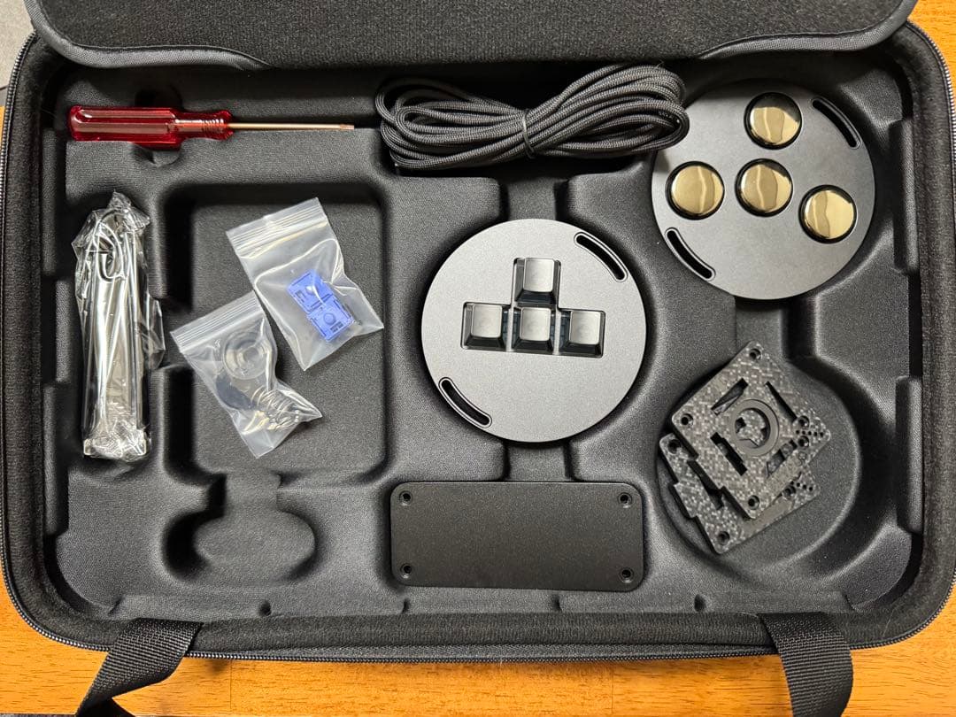 HautePad X LP + ジョイスティック + WASDモジュール