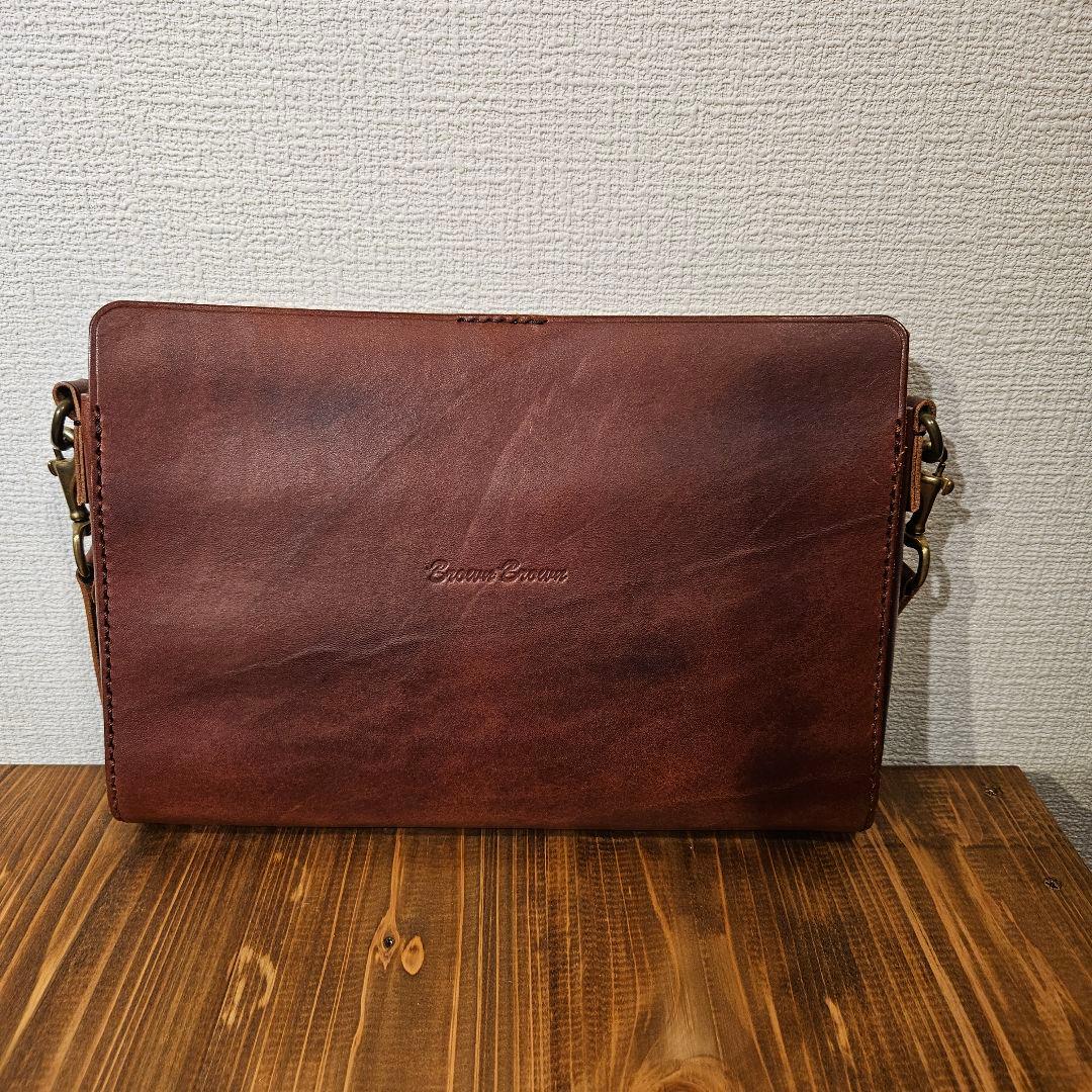 BrownBrown レザーバッグ