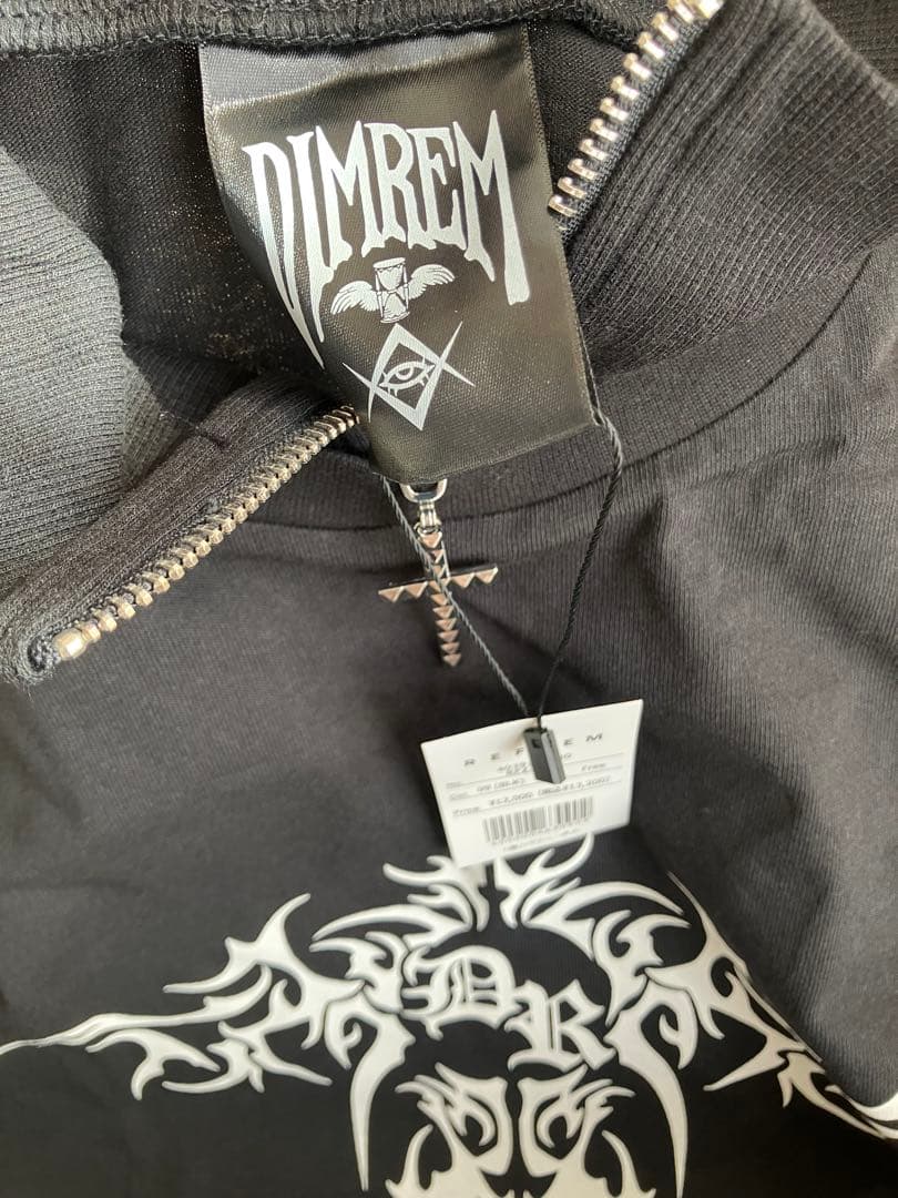 【新品】DimMoire x REFLEM コラボ　ハーフジッププルオーバー